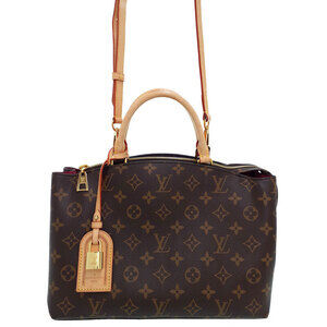 Louis Vuitton Monogram Leather Brown Palais Bag